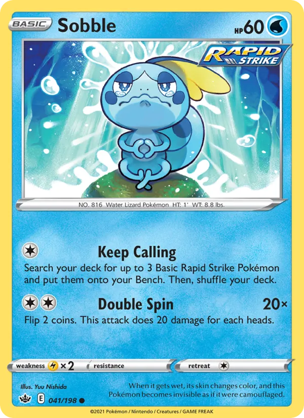Sobble (Chilling Reign #41/198)