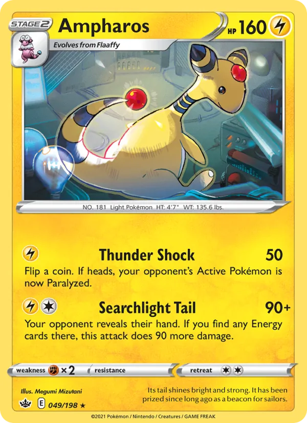 Ampharos (Chilling Reign #49/198)