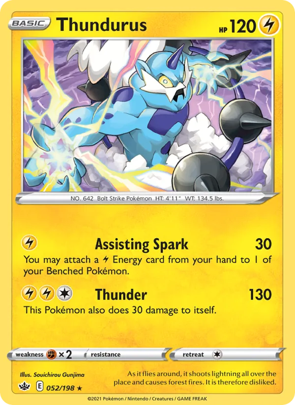 Thundurus (Chilling Reign #52/198)