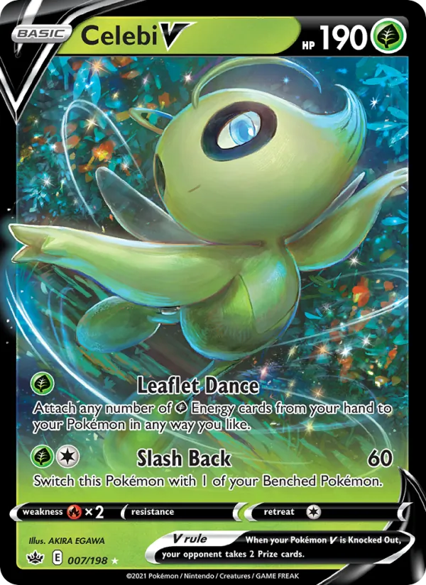 Celebi V (Chilling Reign #7/198)
