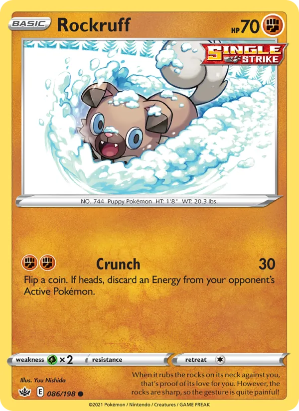 Rockruff (Chilling Reign #86/198)