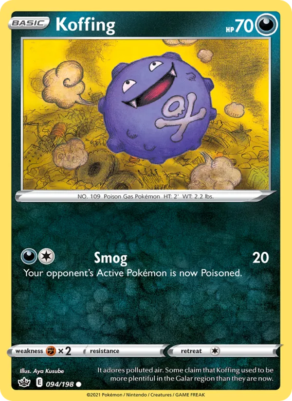 Koffing (Chilling Reign #94/198)