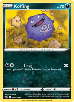 Koffing (Chilling Reign #94/198)