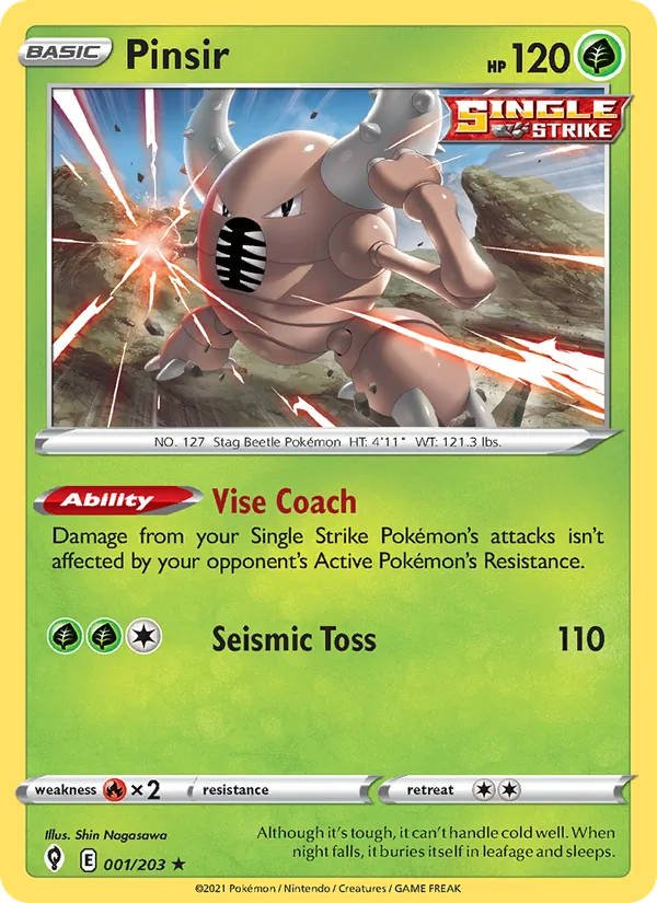 Pinsir (Evolving Skies #1/203)