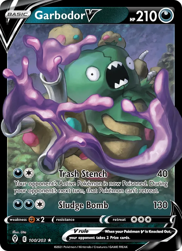 Garbodor V (Evolving Skies #100/203)