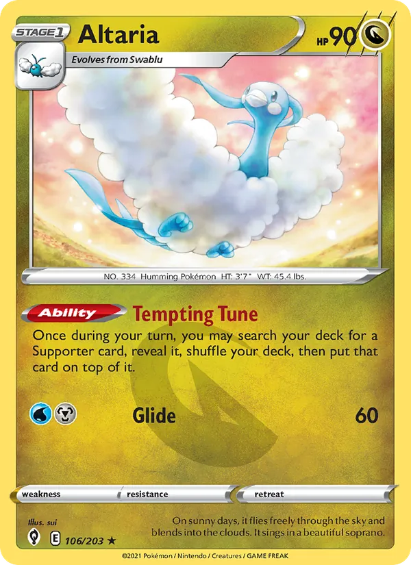 Altaria (Evolving Skies #106/203)