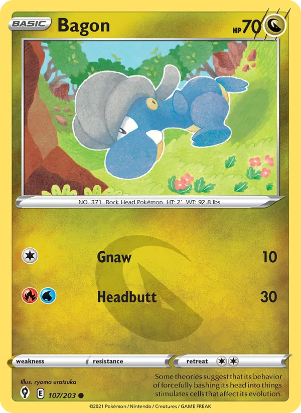 Bagon (Evolving Skies #107/203)