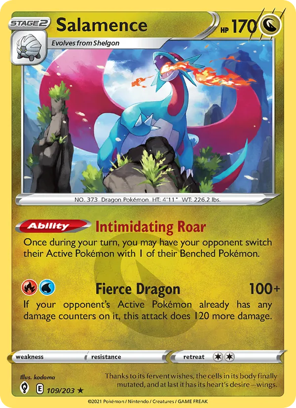Salamence (Evolving Skies #109/203)