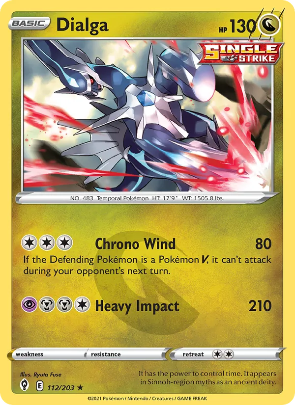 Dialga (Evolving Skies #112/203)