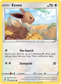 Eevee (Evolving Skies #125/203)