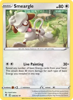 Smeargle (Evolving Skies #128/203)