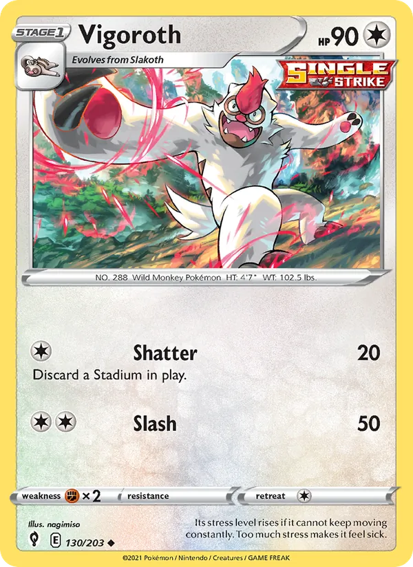 Vigoroth (Evolving Skies #130/203)
