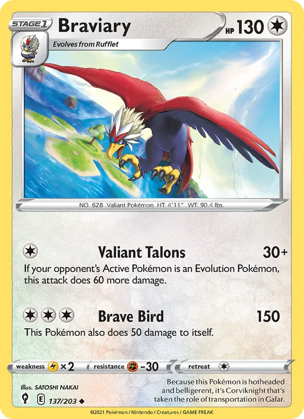 Braviary (Evolving Skies #137/203)