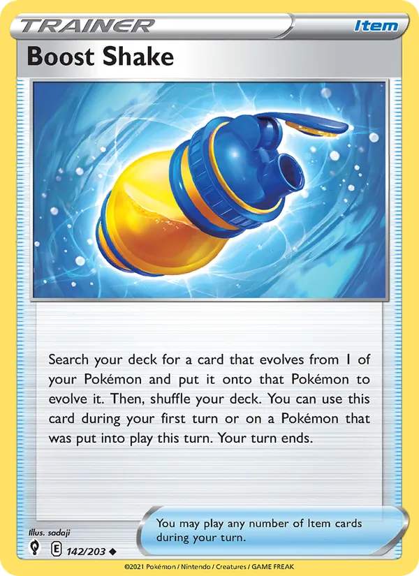Boost Shake (Evolving Skies #142/203)