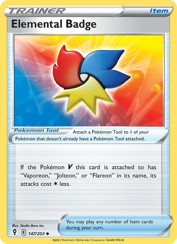 Elemental Badge (Evolving Skies #147/203)