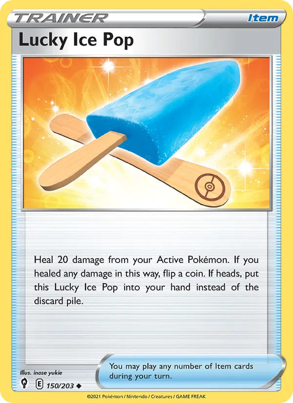 Lucky Ice Pop (Evolving Skies #150/203)