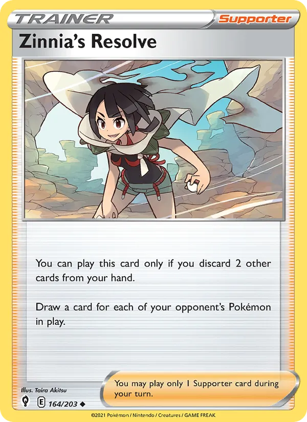 Zinnia's Resolve (Evolving Skies #164/203)