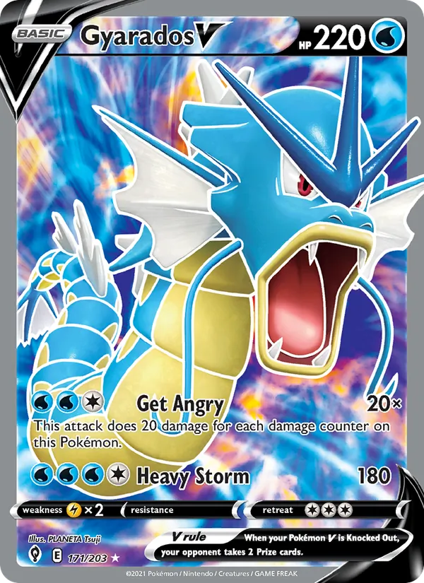 Gyarados V (Evolving Skies #171/203)