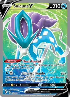 Suicune V (Evolving Skies #173/203)