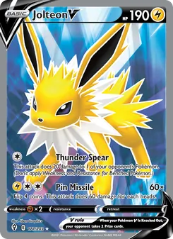 Jolteon V (Evolving Skies #177/203)