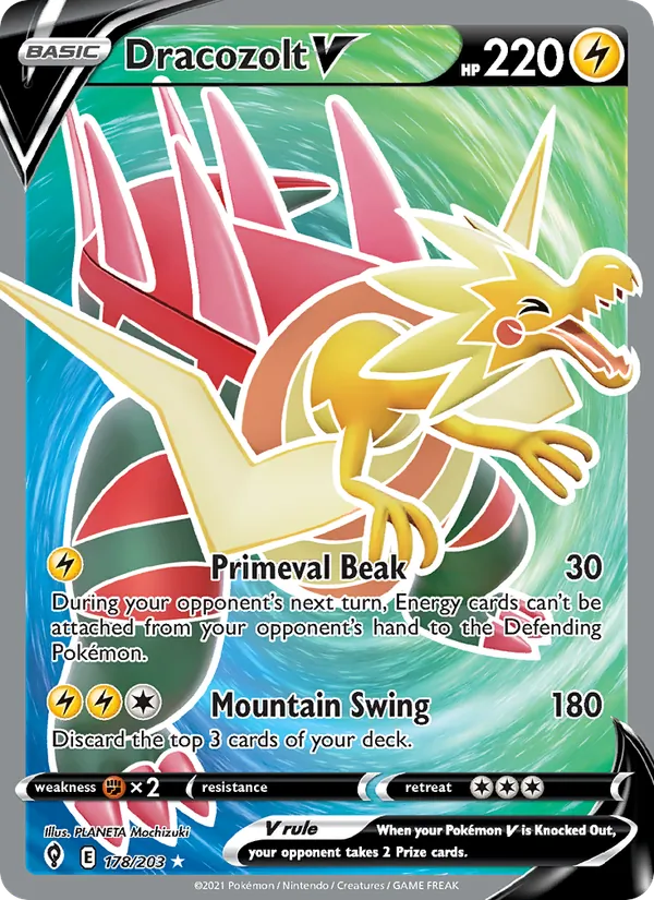 Dracozolt V (Evolving Skies #178/203)