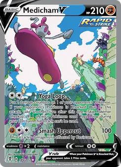 Medicham V (Evolving Skies #186/203)