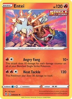 Entei (Evolving Skies #19/203)