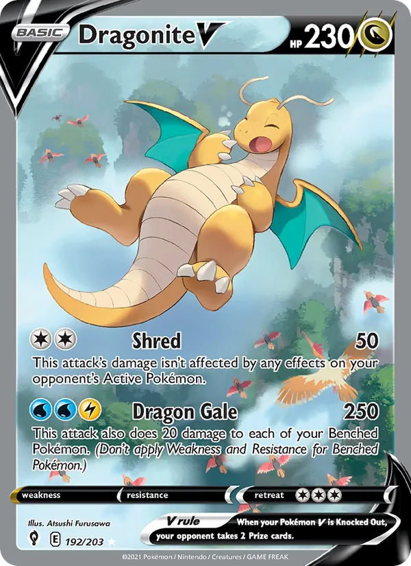 Dragonite V (Evolving Skies #192/203)