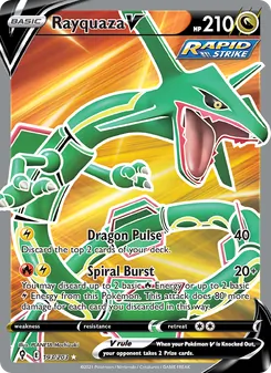 Rayquaza V (Evolving Skies #193/203)