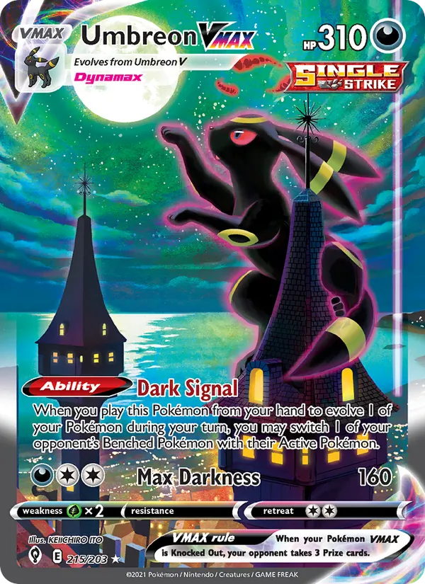 Umbreon VMAX (Evolving Skies #215/203)