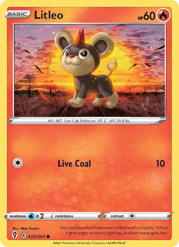 Litleo (Evolving Skies #22/203)
