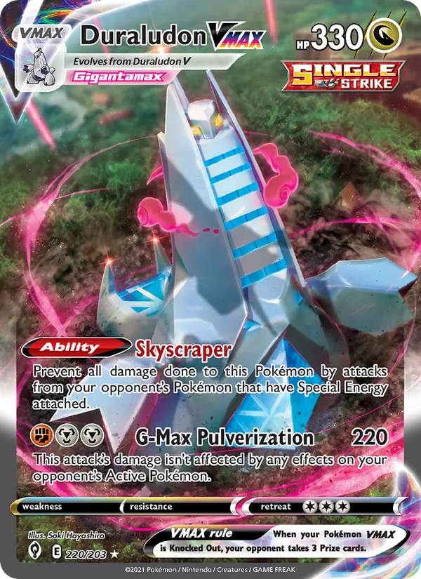 Duraludon VMAX (Evolving Skies #220/203)