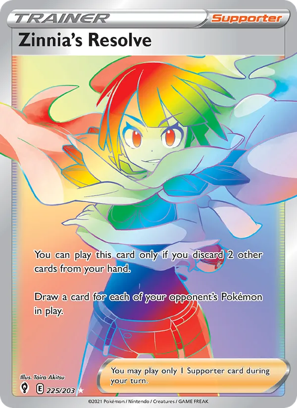 Zinnia's Resolve (Evolving Skies #225/203)