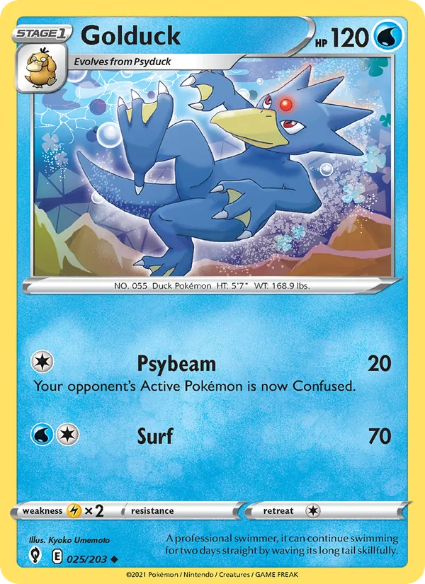 Golduck (Evolving Skies #25/203)