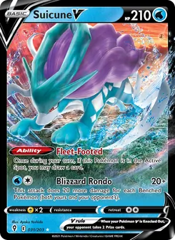 Suicune V (Evolving Skies #31/203)