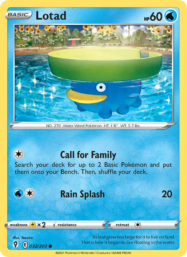 Lotad (Evolving Skies #32/203)