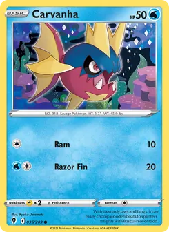 Carvanha (Evolving Skies #35/203)