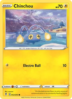 Chinchou (Evolving Skies #52/203)