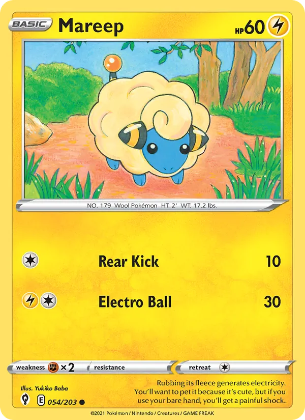Mareep (Evolving Skies #54/203)