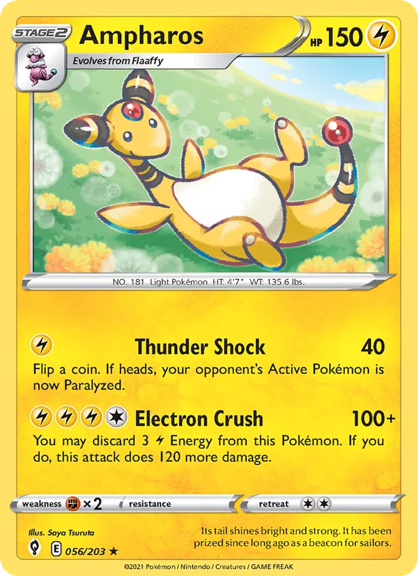 Ampharos (Evolving Skies #56/203)