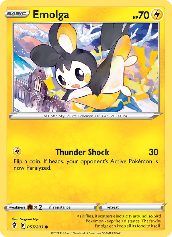 Emolga (Evolving Skies #57/203)