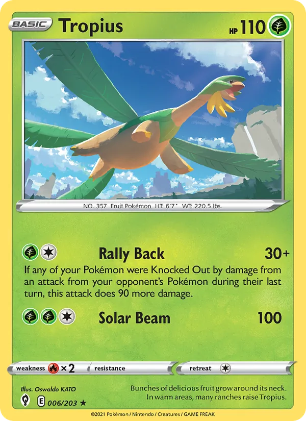 Tropius (Evolving Skies #6/203)
