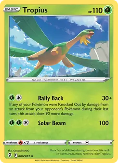 Tropius (Evolving Skies #6/203)