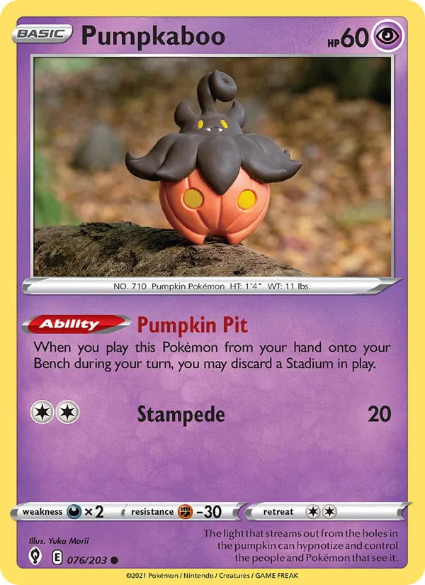 Pumpkaboo (Evolving Skies #76/203)