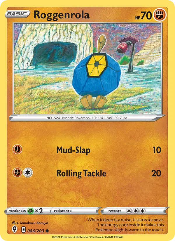 Roggenrola (Evolving Skies #86/203)