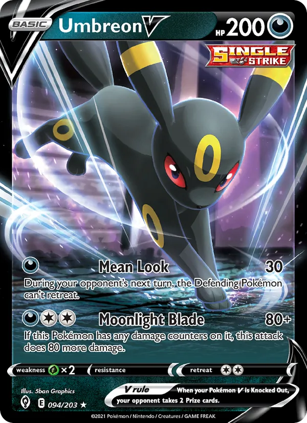 Umbreon V (Evolving Skies #94/203)