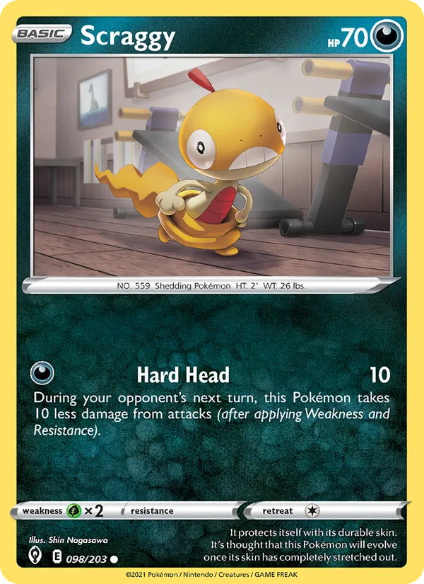 Scraggy (Evolving Skies #98/203)