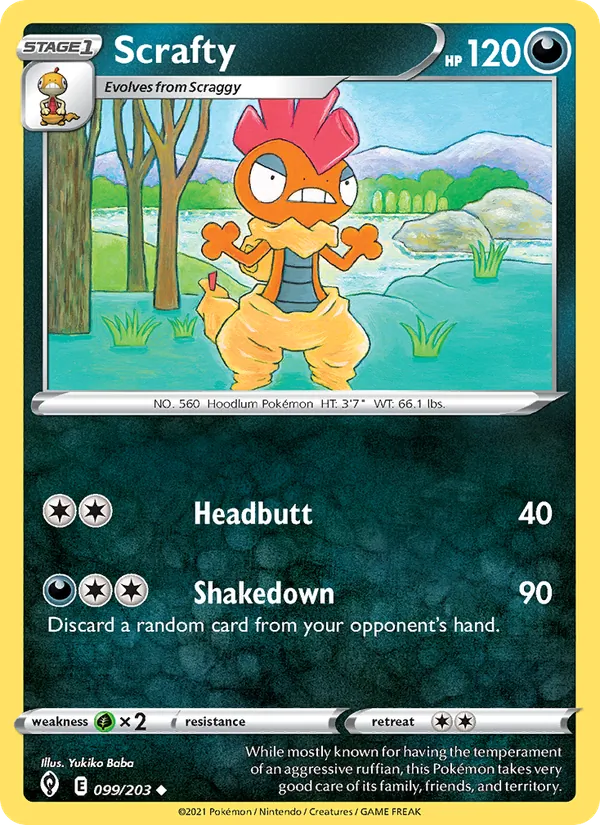 Scrafty (Evolving Skies #99/203)
