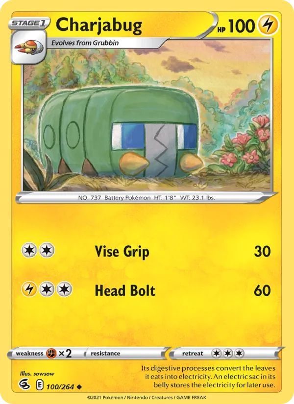 Charjabug (Fusion Strike #100/264)