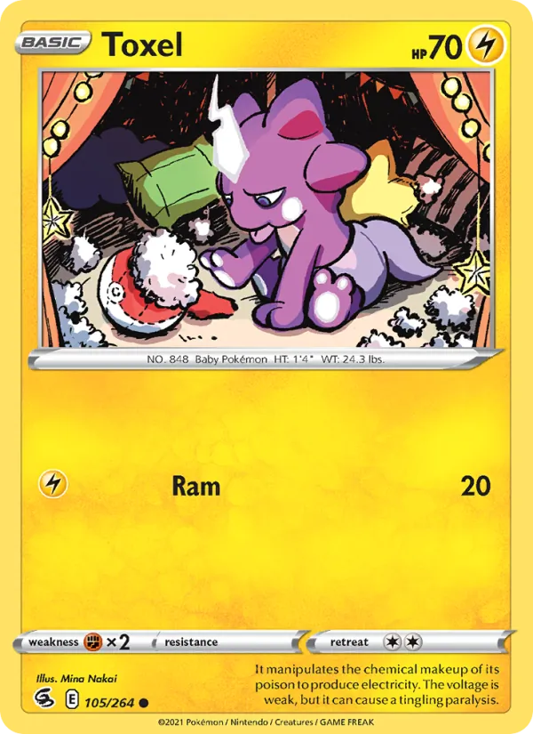 Toxel (Fusion Strike #105/264)